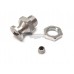 CONVERSION KIT WHEEL HUB ADAPTERS FOR 1/10 SCALE MODELS TO 17mm WITH NUTS
